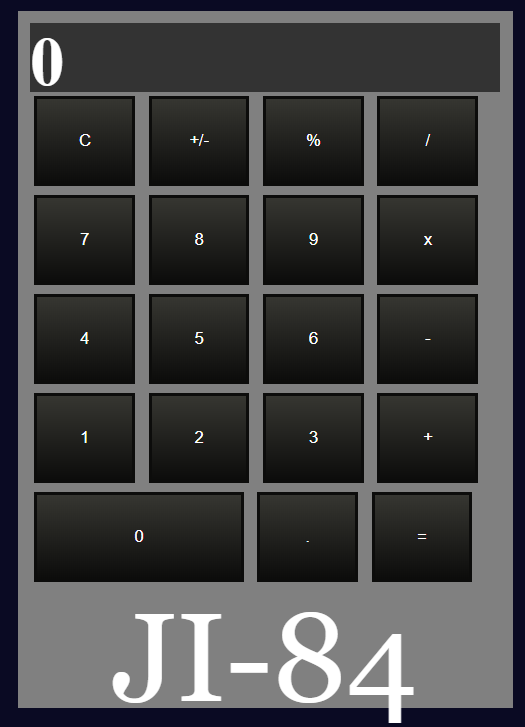 thumbnail image of JavaScript calculator